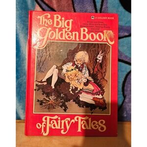 The Big Golden Book of Fairy Tales Classic Childrens Illustrated Hardcover